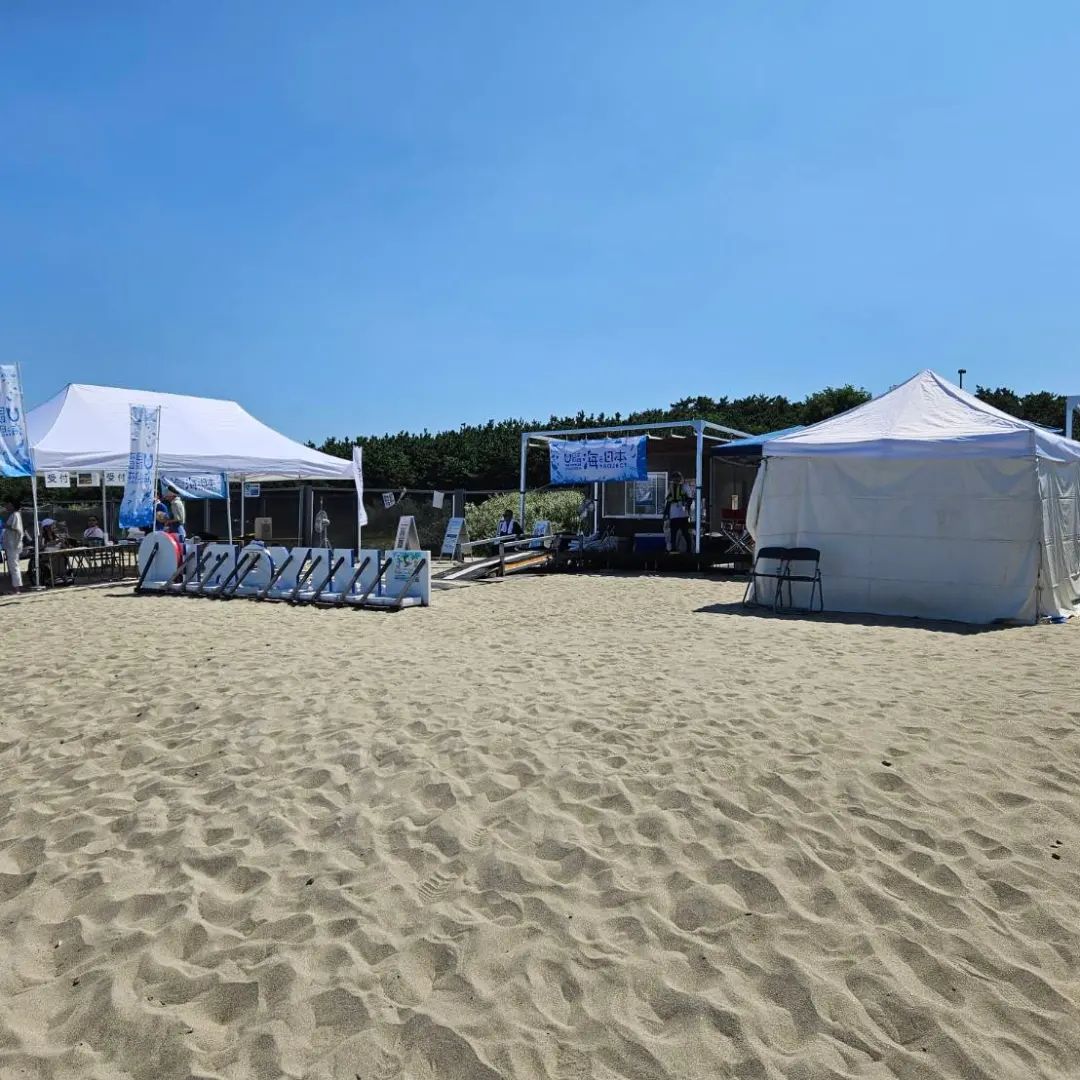 海と日本プロジェクト様の会場設営をさせていただきました
#レントオール山形　
