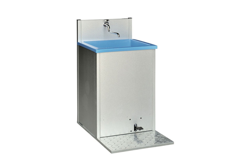 手洗ユニット　手洗いユニットポンプ式ALF-600AH　仮設トイレと一緒にレンタル