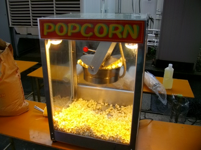 ポップコーン機 フワフワビッグエアーで夏祭り
