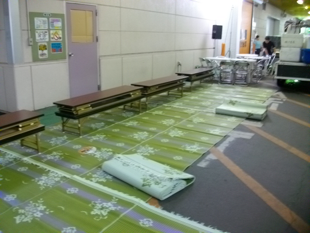 フワフワビッグエアーで夏祭り