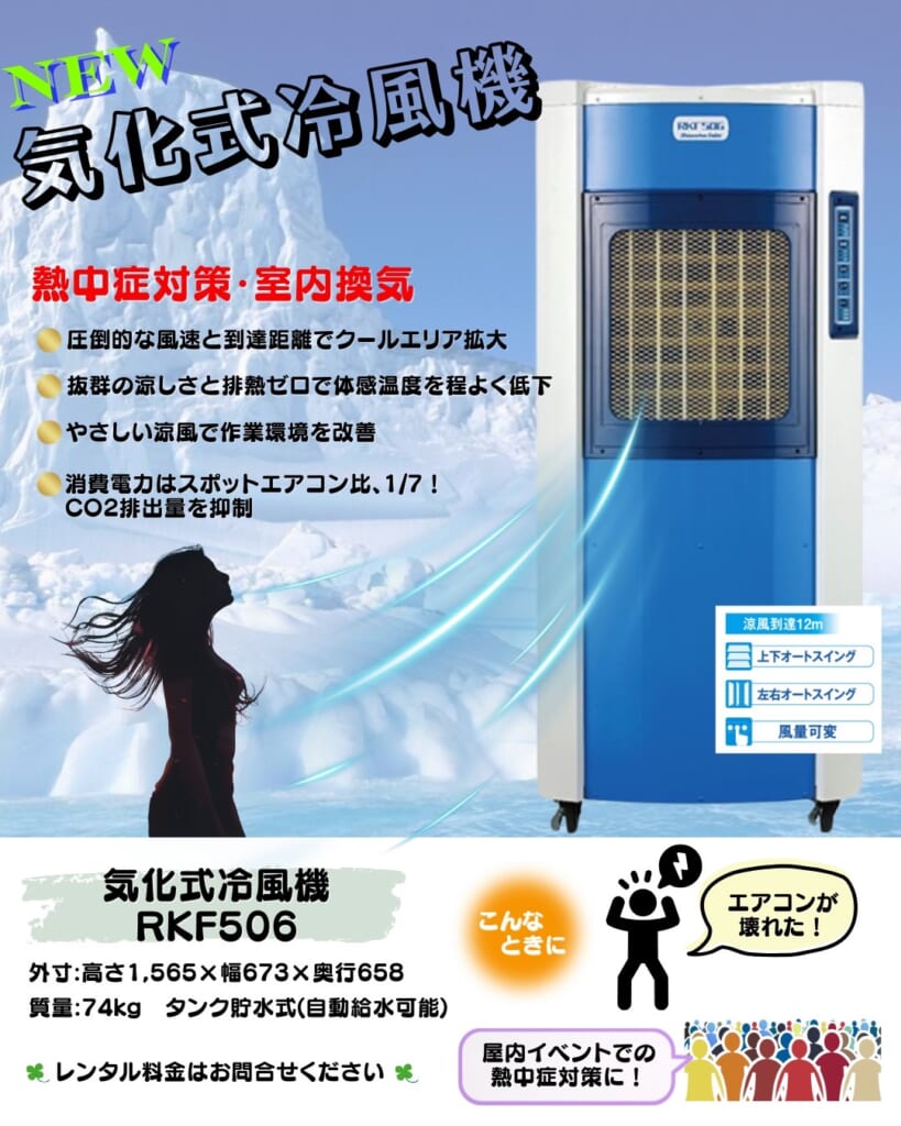 気化式冷風機