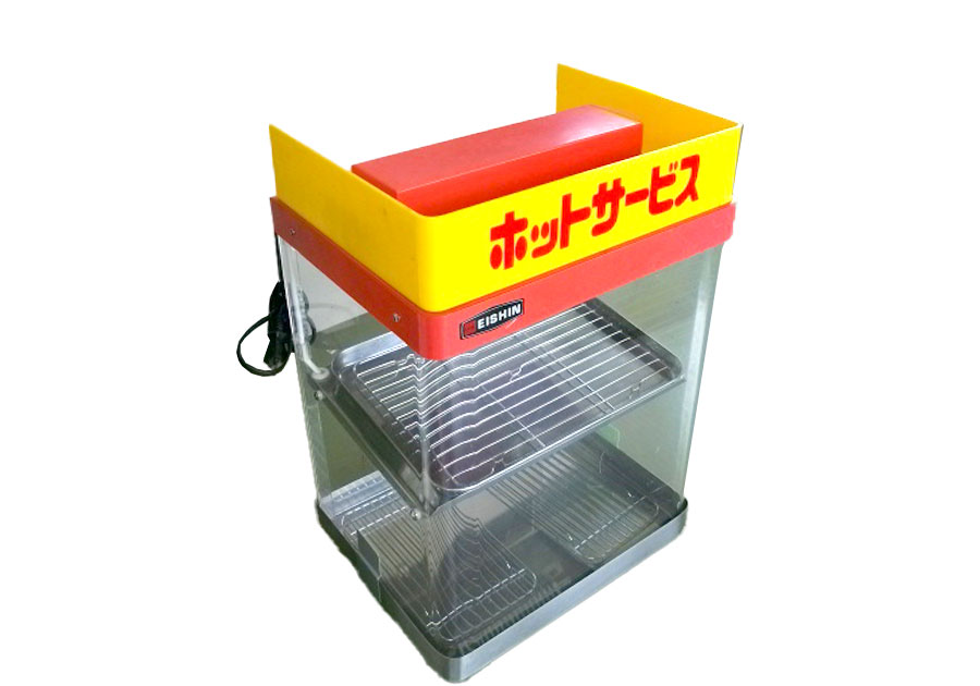 ホットショーケース フライドポテトや焼きそばなど、いろんな食べ物の保温ができます。保温機