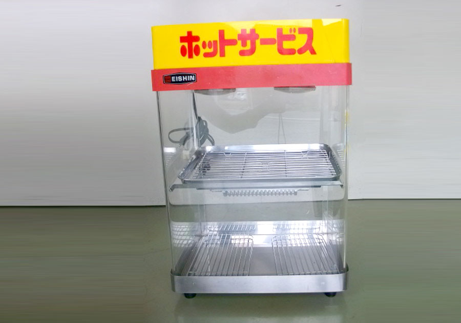 ホットショーケース フライドポテトや焼きそばなど、いろんな食べ物の保温ができます。保温機