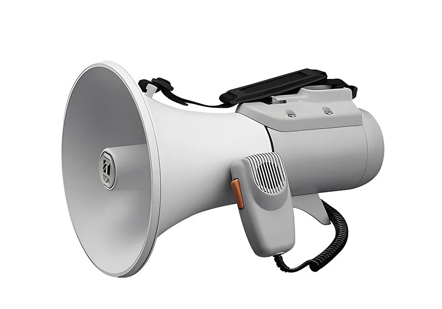 メガホン 拡声器 ショルダー型ハンド型があります。トランジスタメガホン