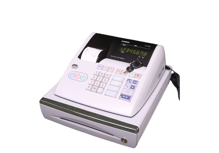 レジスター 　カシオ TE-M80 1日～長期レンタルまで。