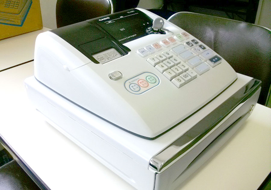レジスター 　カシオ TE-M80 1日～長期レンタルまで。