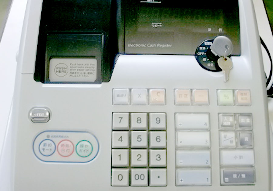 レジスター 　カシオ TE-M80 1日～長期レンタルまで。