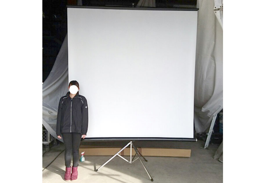 スクリーン　学会や展示会、講演会、説明会などにオススメです。