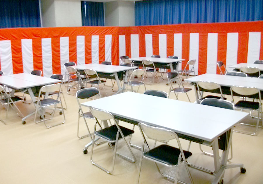 会議テーブル白