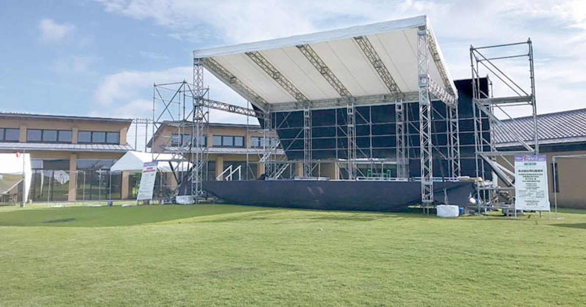 トラステント（トラスステージテント）