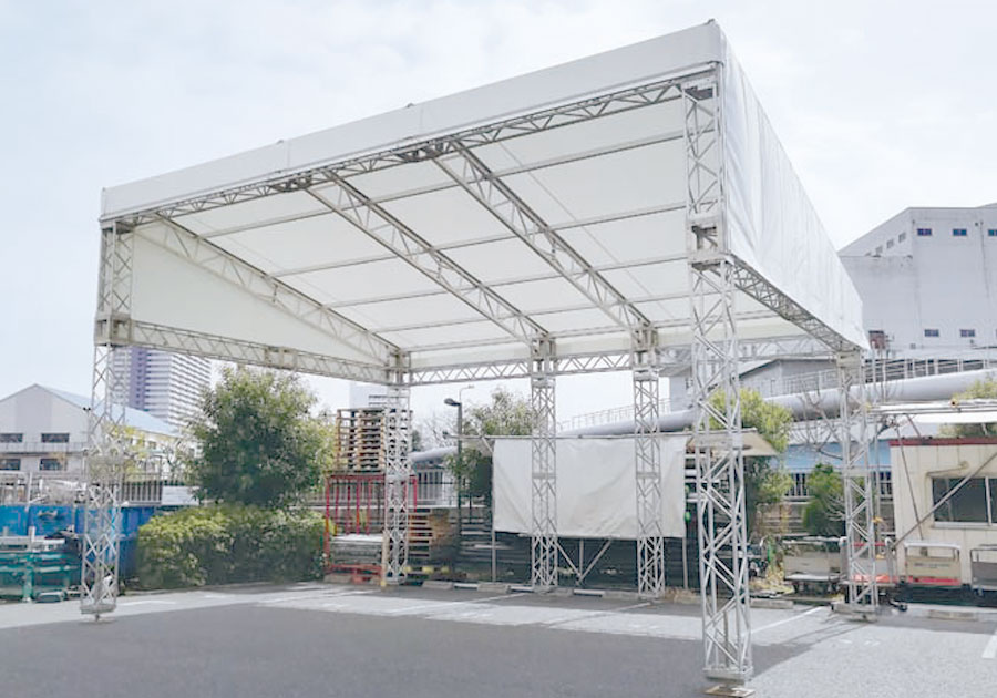 トラステント設置例