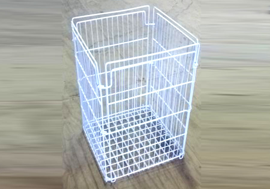 くずかご　ワイヤーバスケット　ゴミ箱